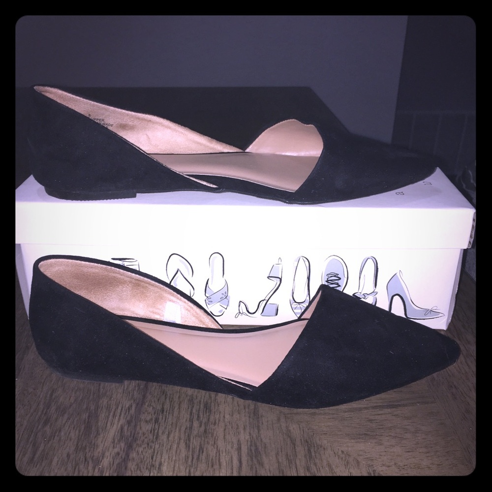 🚫🚫SOLD🚫🚫🚫Black pointy toe flats